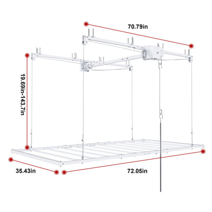 Overhead Garage Storage Rack