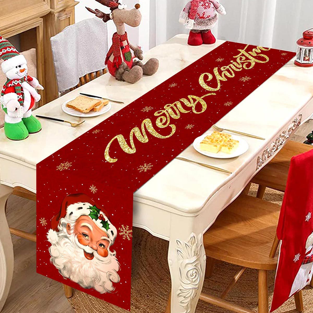 Table Flag Saint Restaurant Party Dining-table Decoration Christmas Atmosphere Table Flag