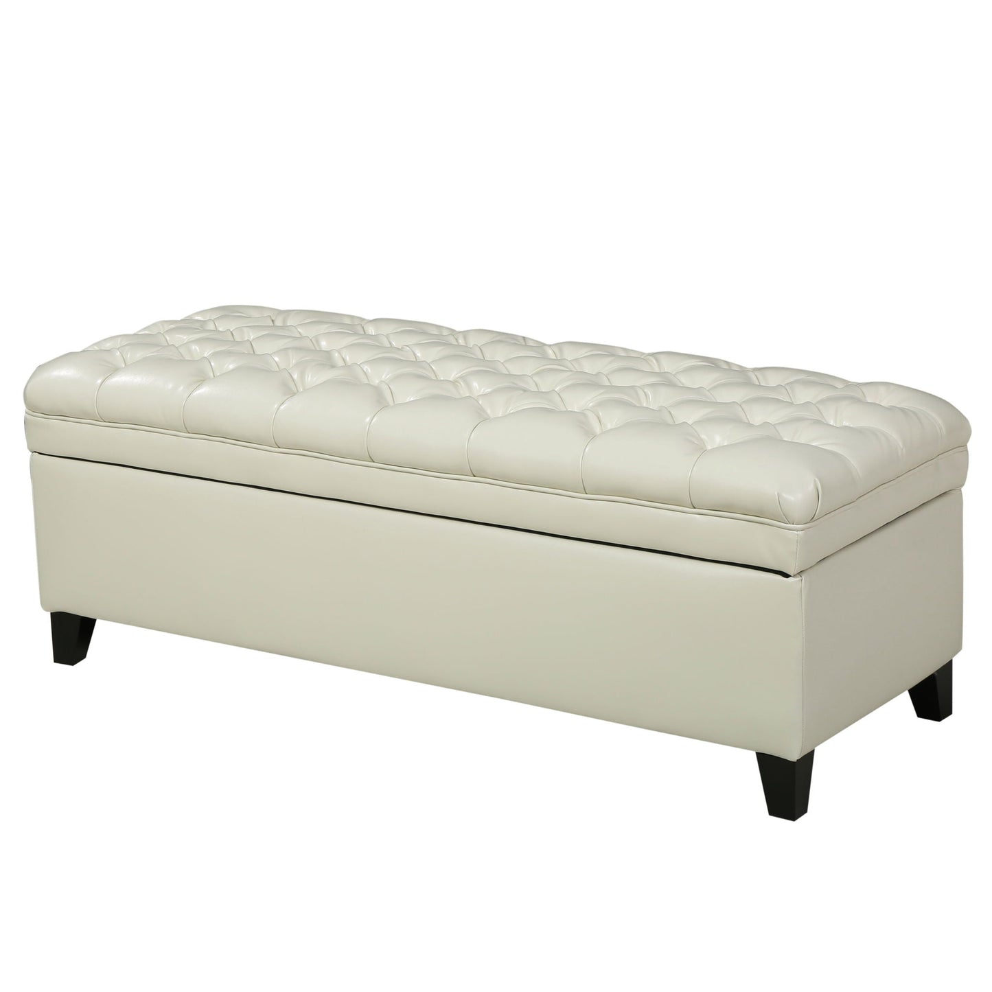 Juliana Storage Ottoman With Birch Legs
