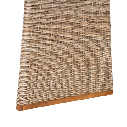 Outdoor Acacia Wood Dining Table, Teak Finish