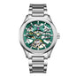 Mens Watch With A Transparent Mechanical Skeleton Dial