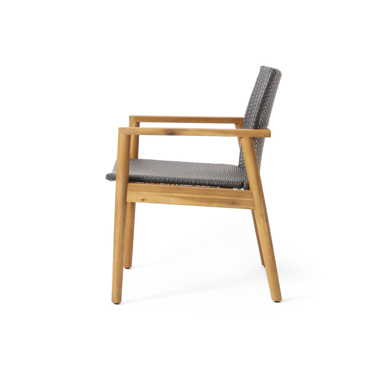 Tranquilize Outdoor Wooden Club Chair Set of 2 - Light Brown