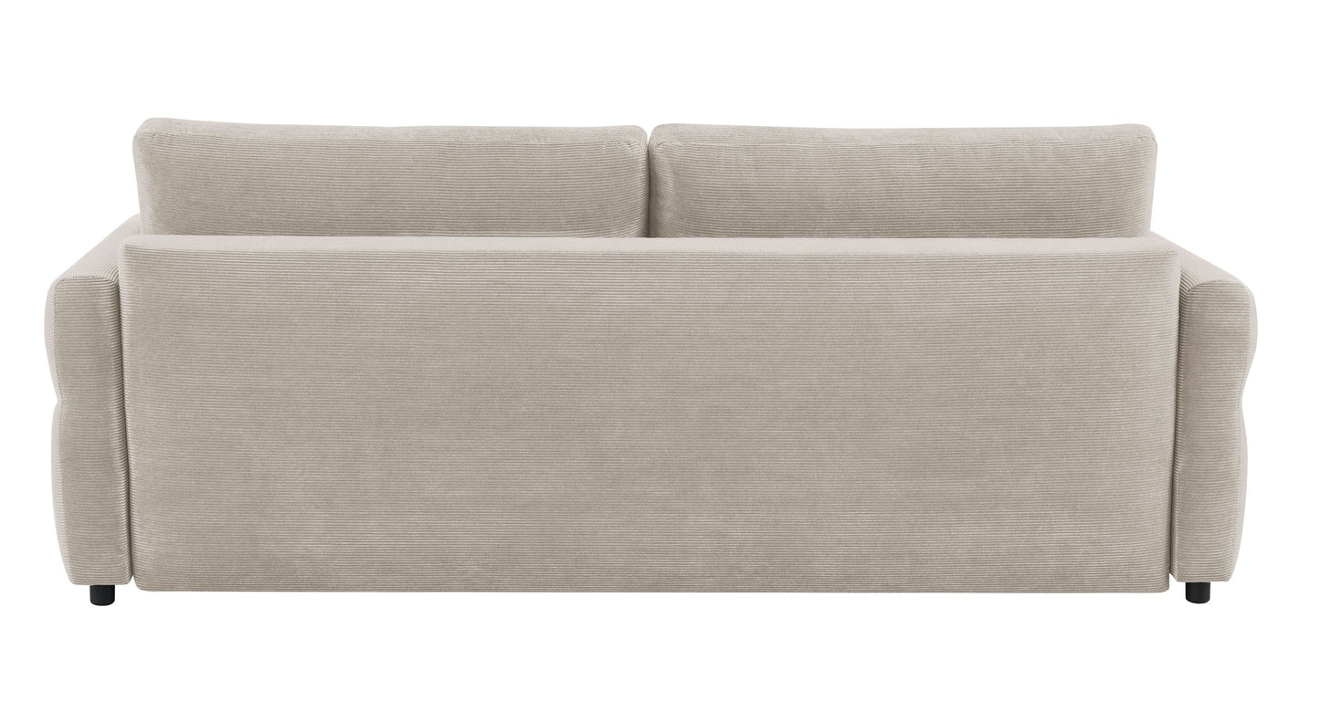 Haran Fabric Pull-Out Sleeper with Storage
