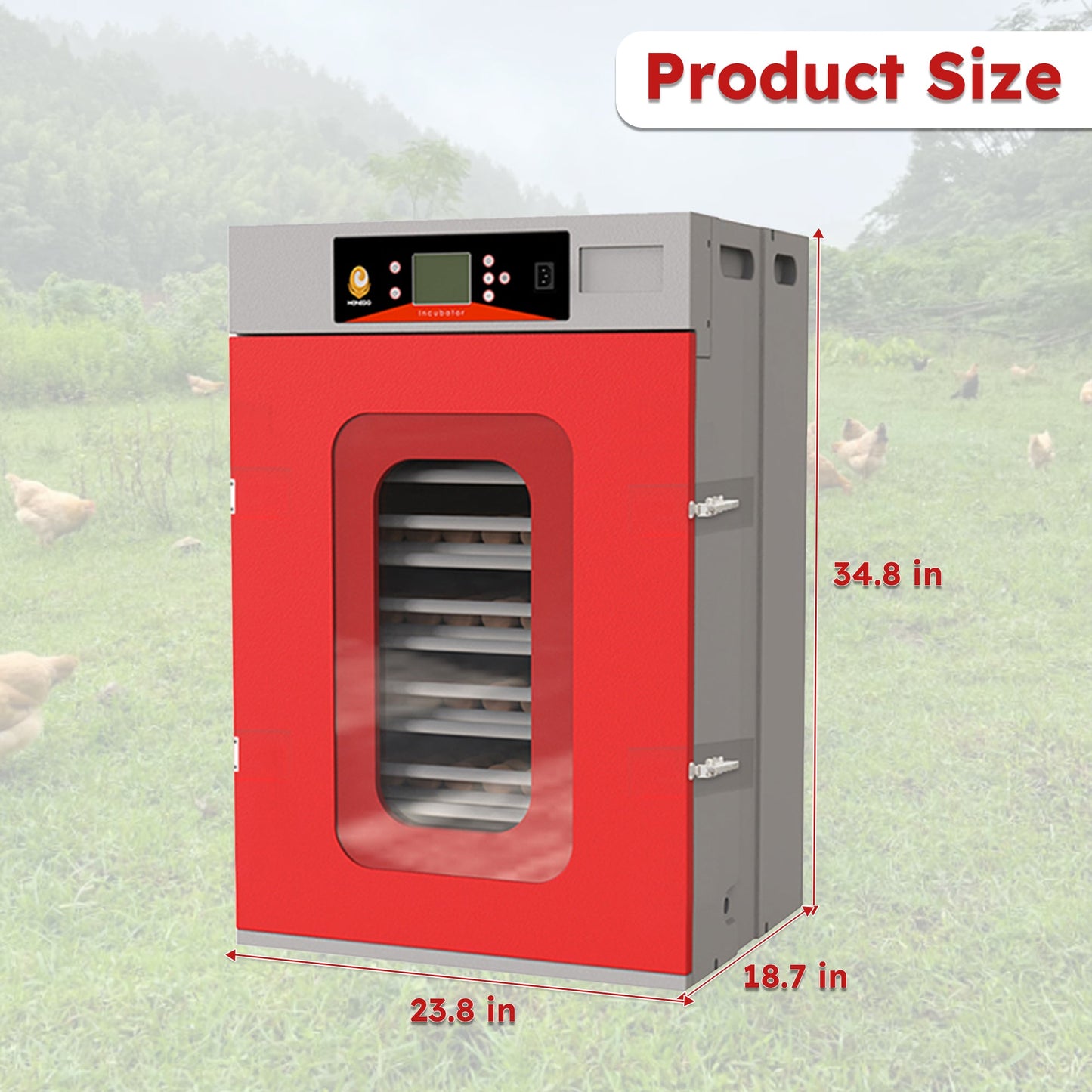 400-Egg Commercial Cabinet Incubator