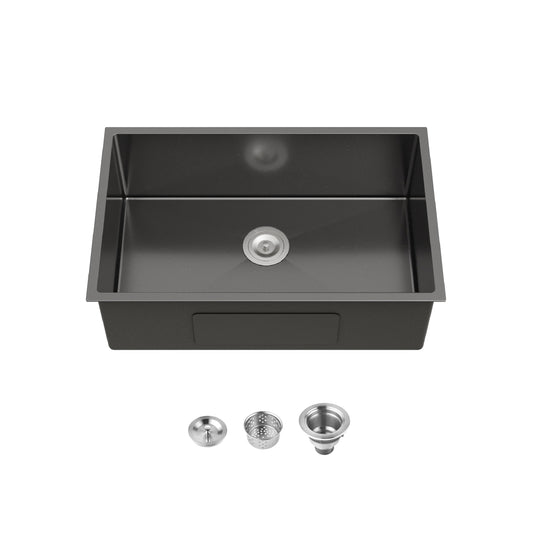 Stainless Steel Kitchen Sink 30"x19" Single Bowl Undermount
