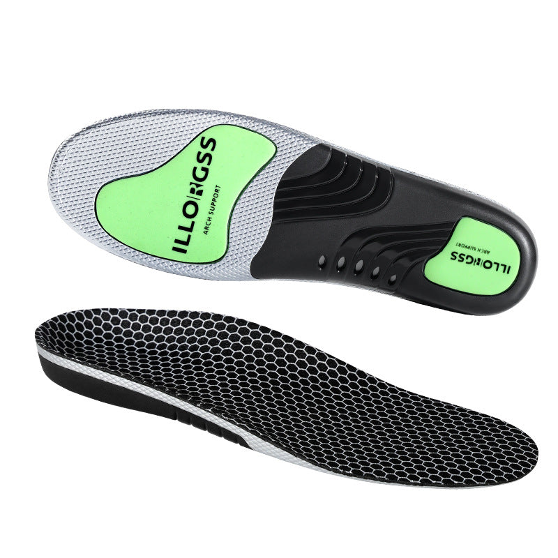 High-arch Support Sports Insole That Wicks Away Sweat And Controls Odor