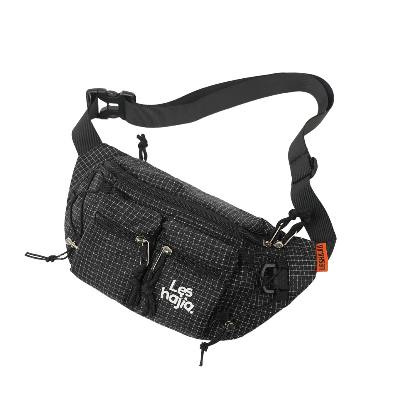 Workwear-style Outdoor Hiking Waist Bag, Lightweight Chest Pack For Men