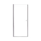 Semi Frameless Circular Pivot Shower Door with 1/4" Tempered Glass