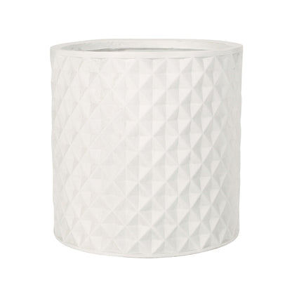 Antique White Ceramic Planter