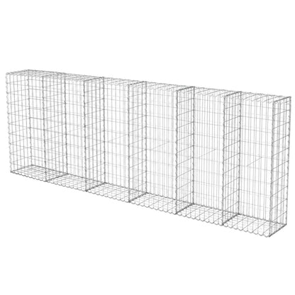 Galvanized Steel Gabion Basket with Dividers