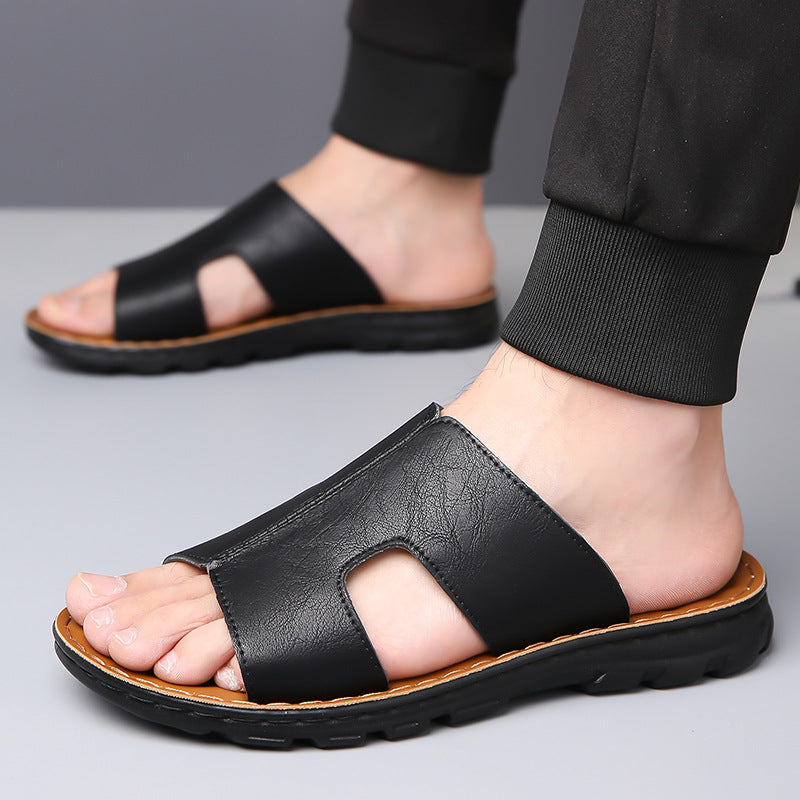 Men's Fashionable Soft-Soled Non-Slip Simple Slippers