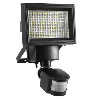 Solar Wall Lights 120 LEDs Flood Lights Outdoor 120¡ Motion Sensor Lamps 180¡Illumination IP65 Waterproof w/ 15.5ft Charging Cable for Garage Garden F