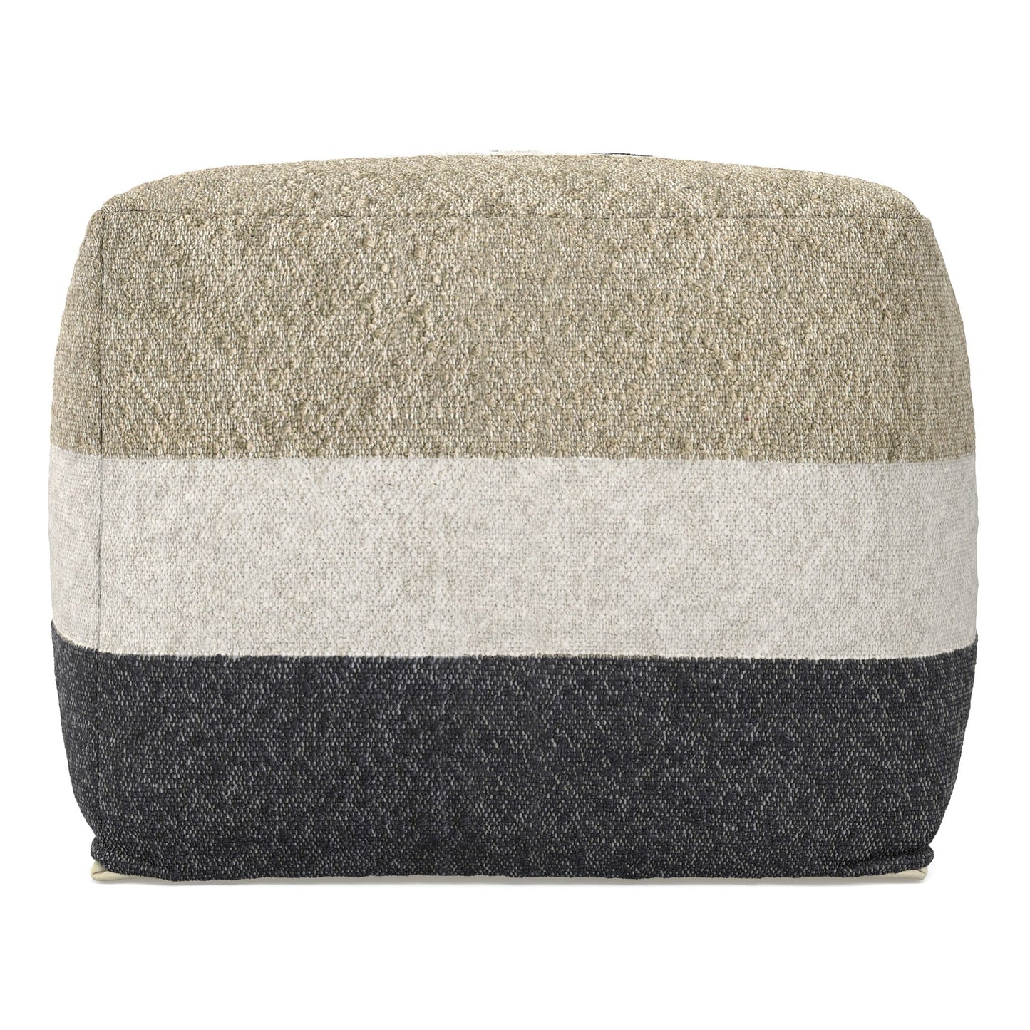 Clay - Square Pouf, Upholstered