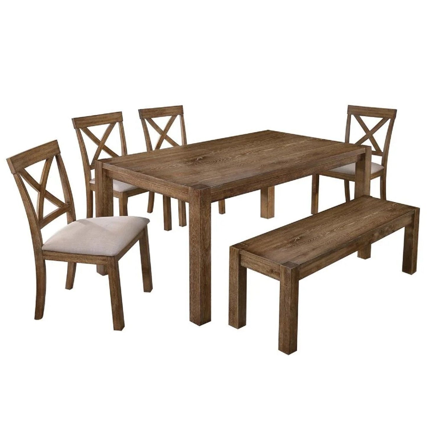Dining Bench For Dining Room - Brown