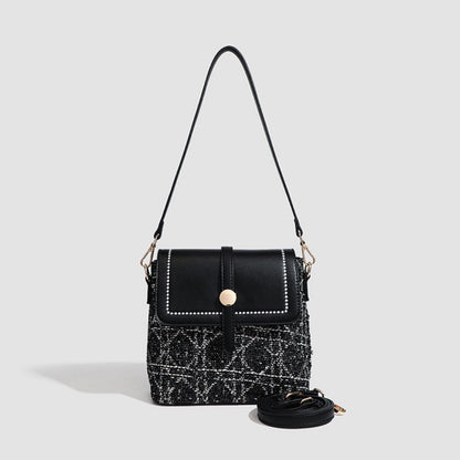Elegant Small Square Bag - Stylish Women's Spring Shoulder Crossbody Bag with Sophisticated Design hobo