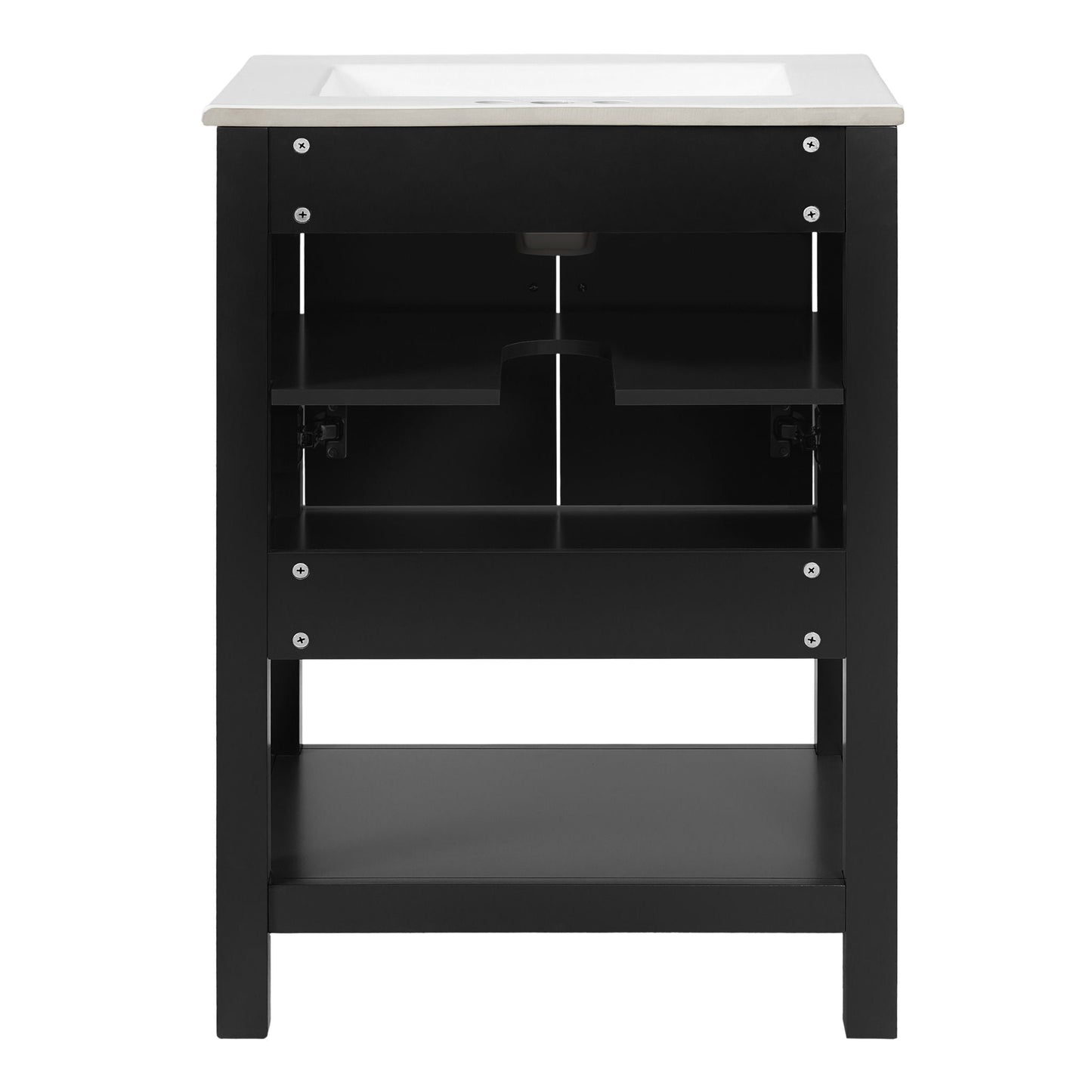 Modern Bathroom Vanity With Elegant Twill Design