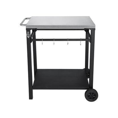 2-Tier Outdoor Grill Cart