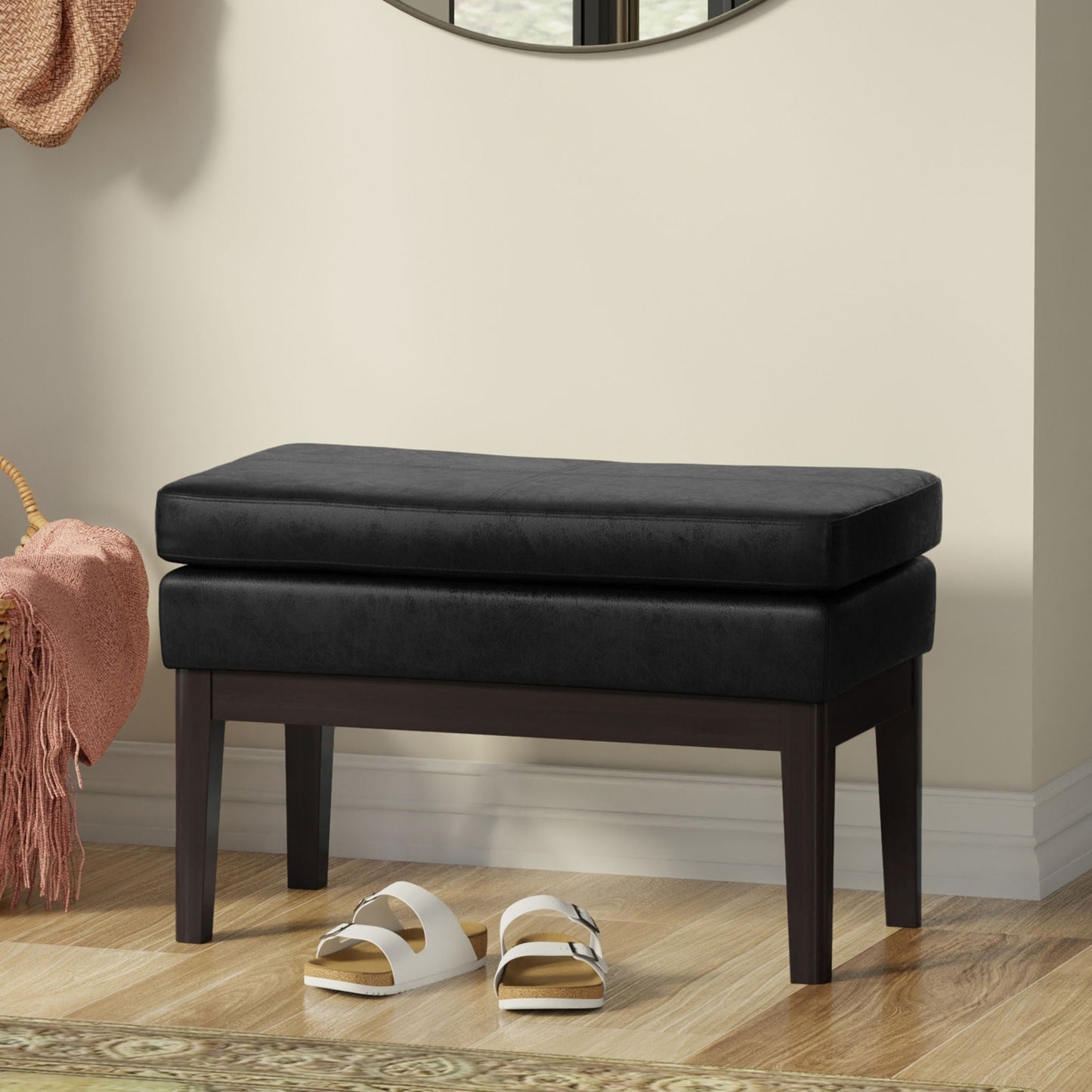 Carlson - Ottoman Bench, Mid Century Design