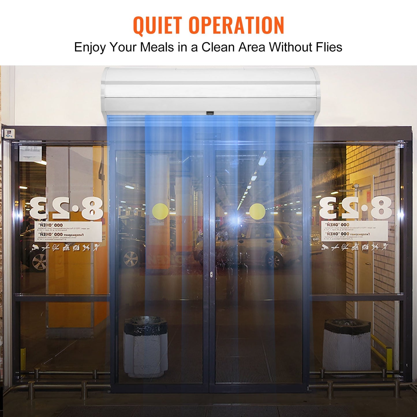 36" Commercial Indoor Air Curtain Super Power 2 Speeds 900CFM