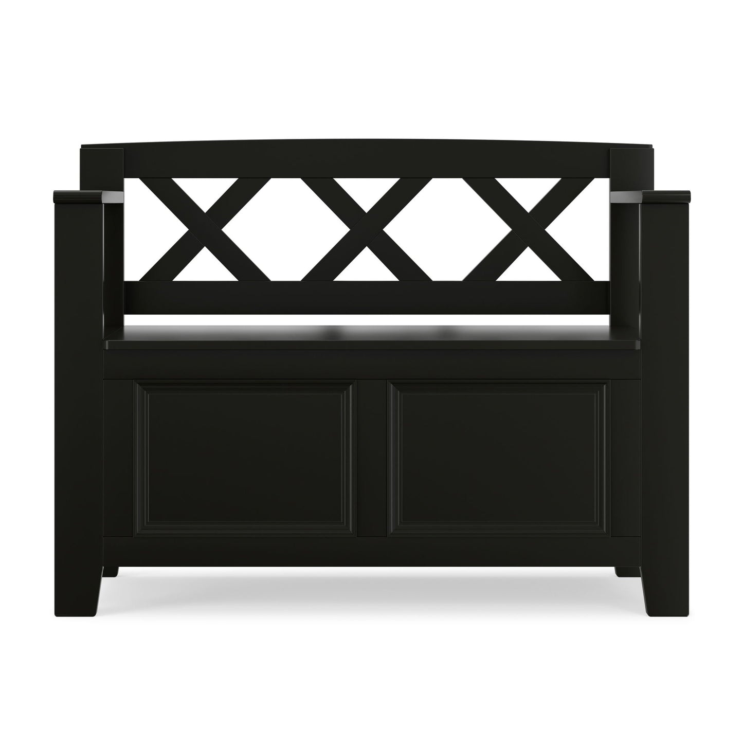 Amherst - Small Transitional Entryway Storage Bench