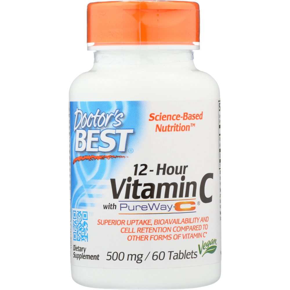 DOCTOR'S BEST: Vitamin C Sustained Release - Superior Vitamin C Absorption