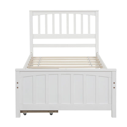 Platform Bed With Two Drawers
