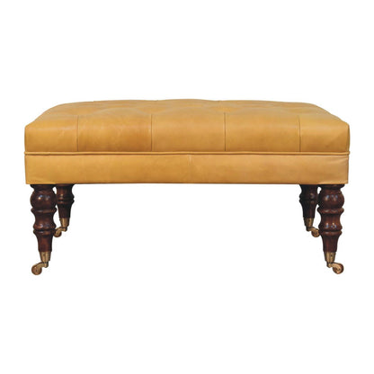 Buffalo - Ottoman With Castor Legs