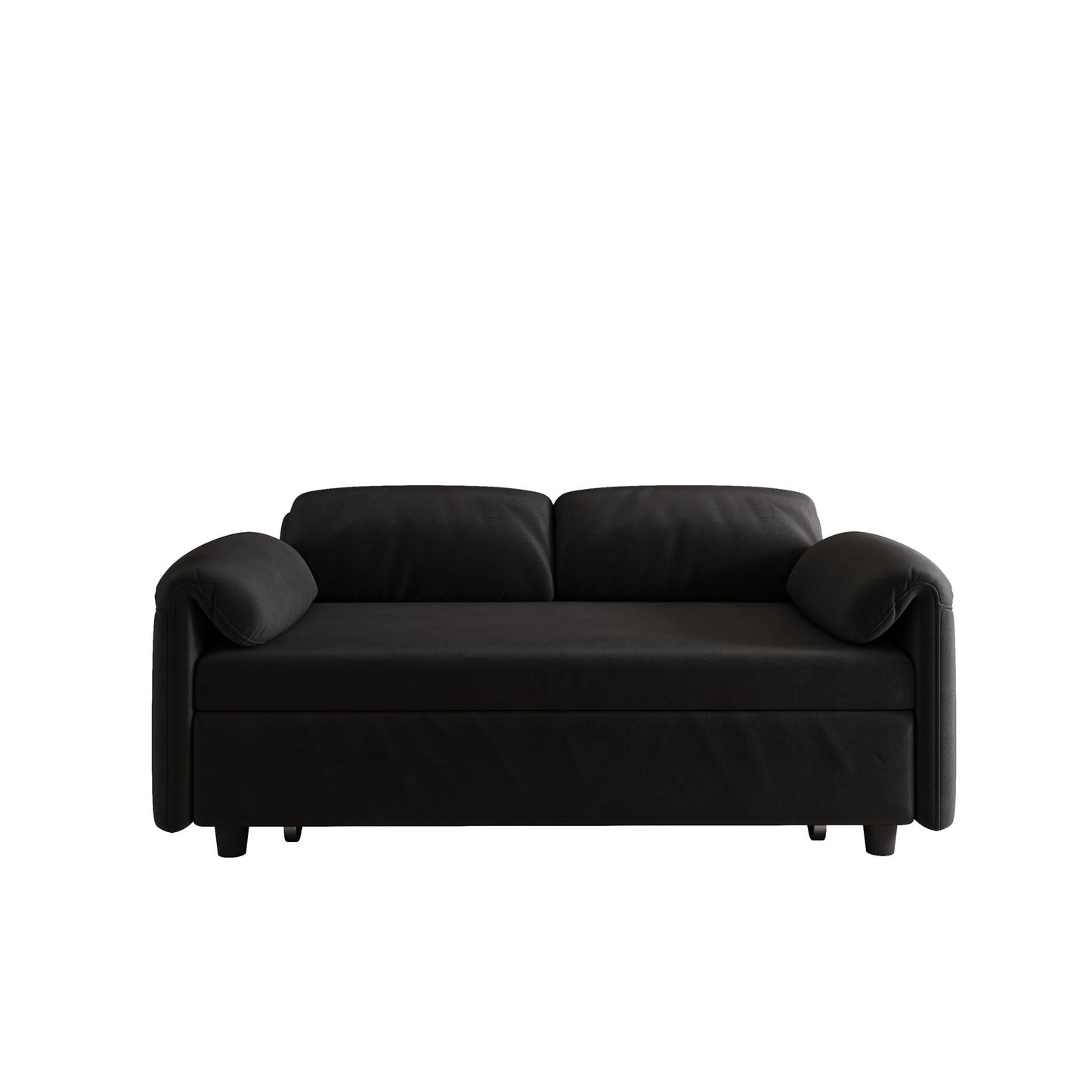 Sofa, Dual Purpose Lounge With Retractable Queen Size Bed