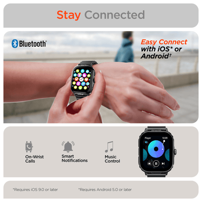 HyperGear FIT X2 Smartwatch and Fitness Tracker