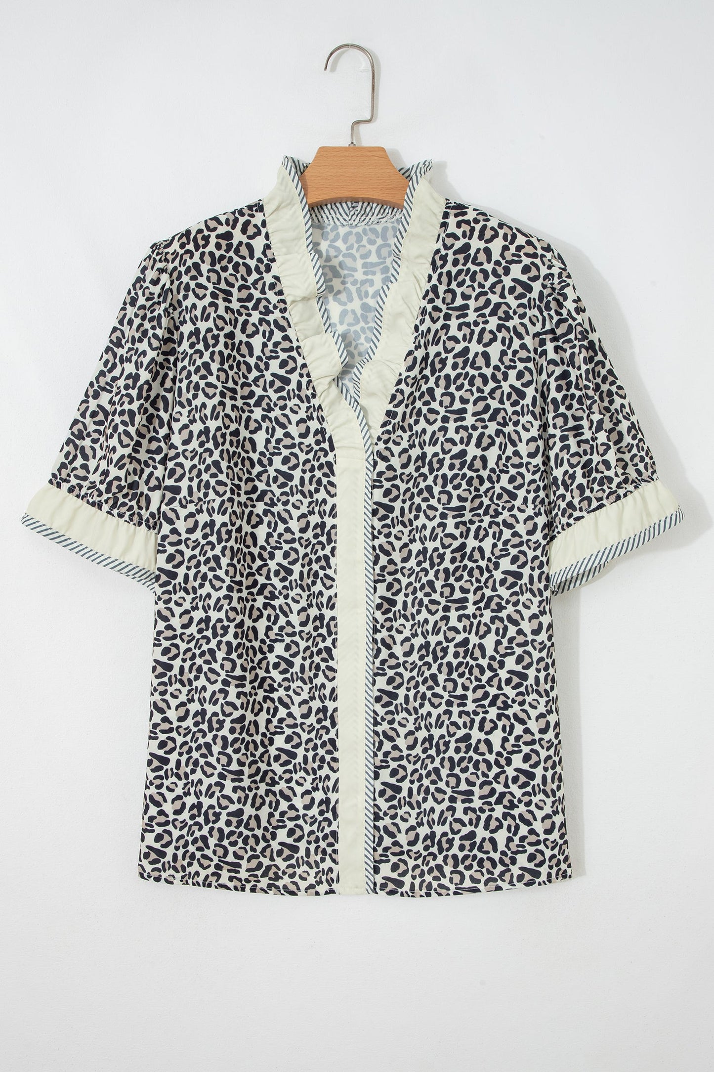 Paige Frilled Short Sleeve PLUS Blouse