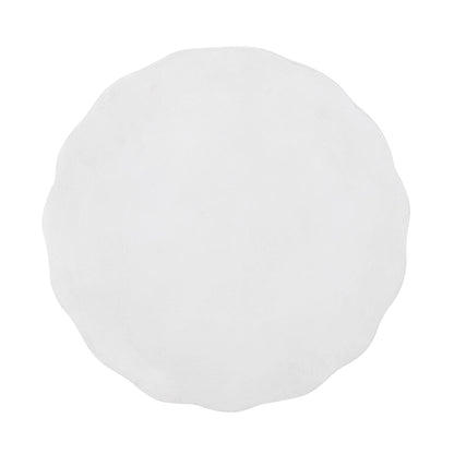 Outdoor Lightweight Concrete Side Table - Antique White