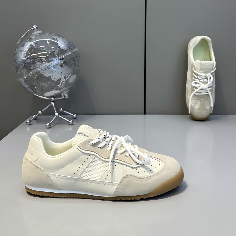 Men's New German Trainers, Soft Cushioned Breathable Run-style Shoes, Lace-up Low-top Versatile Casual Sneakers