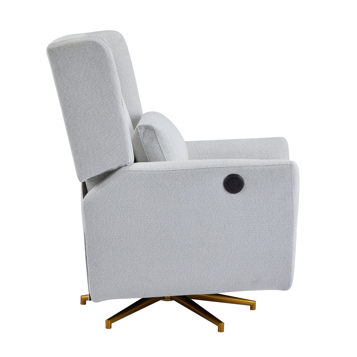 Power Recliner Chair Swivel Upholstered 360° Swivel Recliner