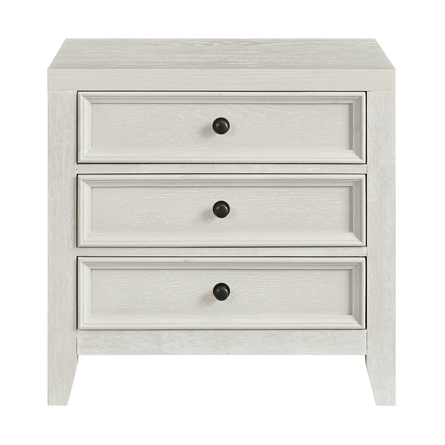 3 Drawer Nightstand With USB Charging Port