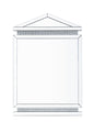 Lotus Mirrored Faux Ice Cube Crystals Accent Mirror