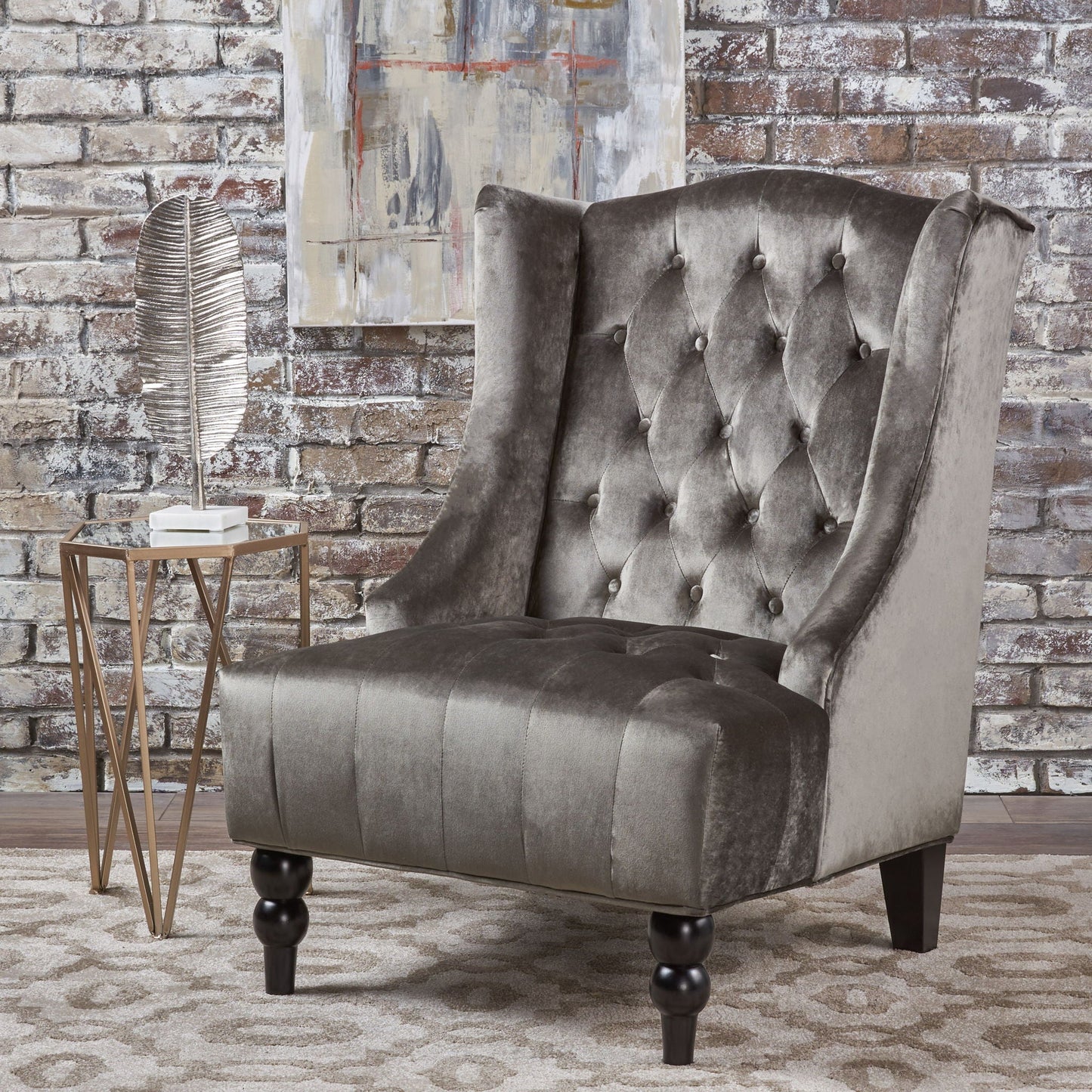Toddman Hi-Back Club Chair With Elegant Design