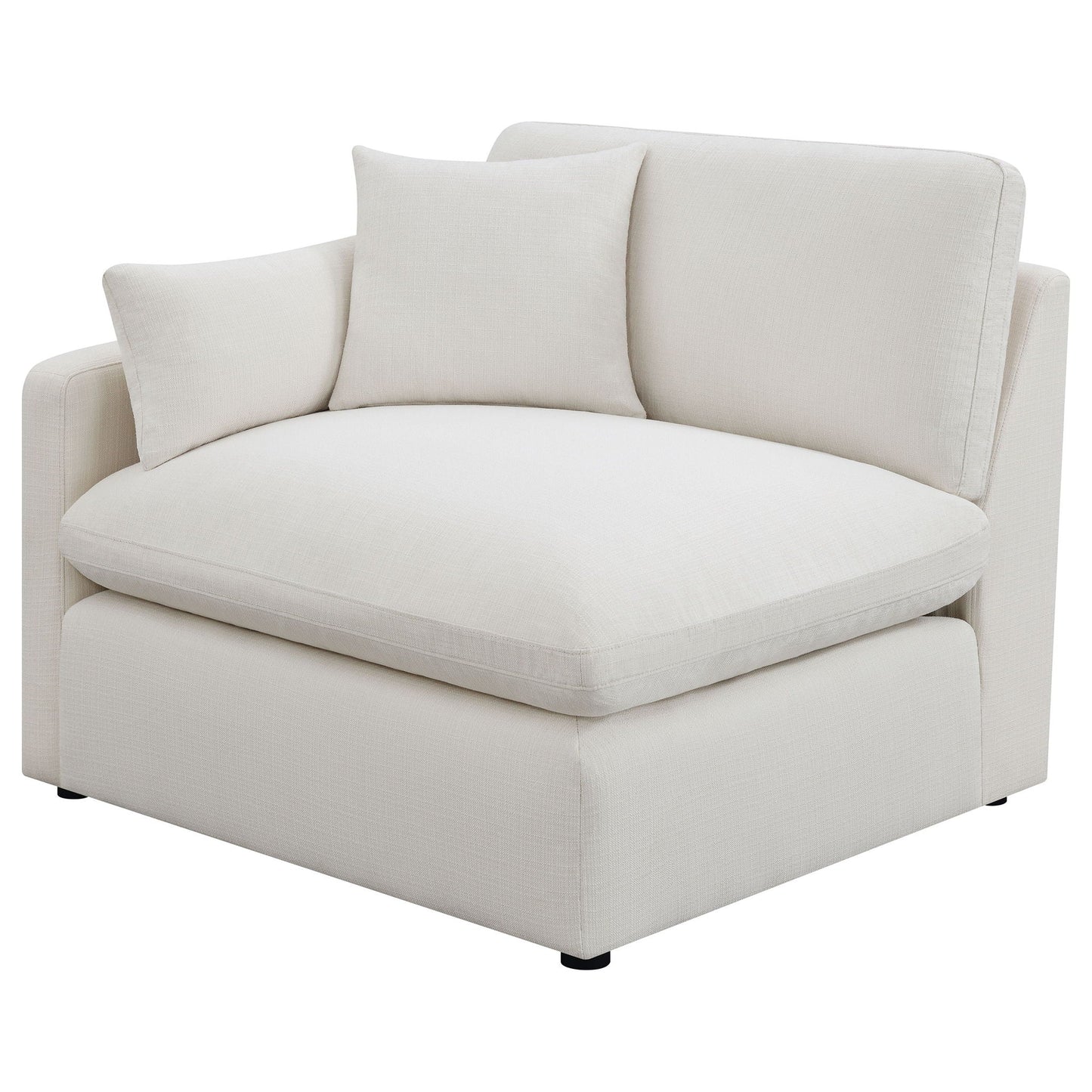 Greeley - 6 Piece Upholstered Modular Sectional Sofa - Ivory