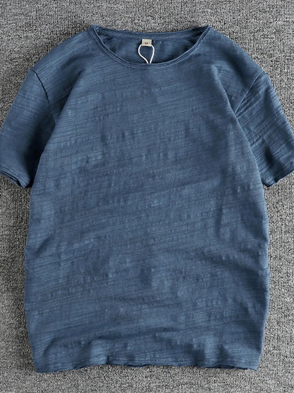 Men's Round Neck Short Sleeve T-Shirt