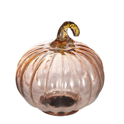 Set of 8 Glass Pumpkins