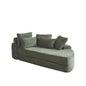 Semi Circular 2 In 1 Sofa Bed With Neck Pillow