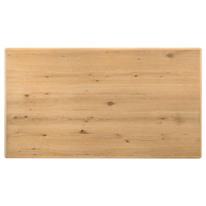 Duncan 7-piece Rectangular Wood Dining Table Set Washed Oak