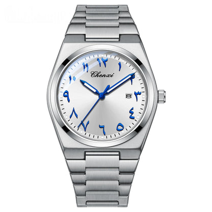 Mens Luminous Waterproof Quartz Watch