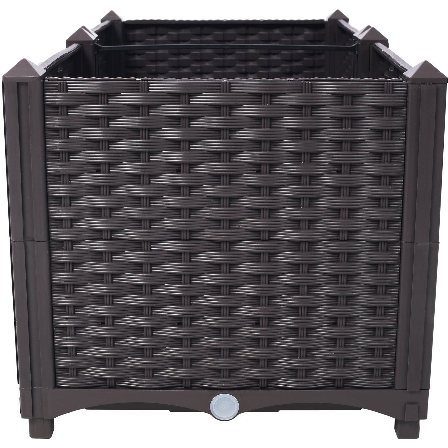 Deep Raised Garden Bed Plastic Planter Boxes