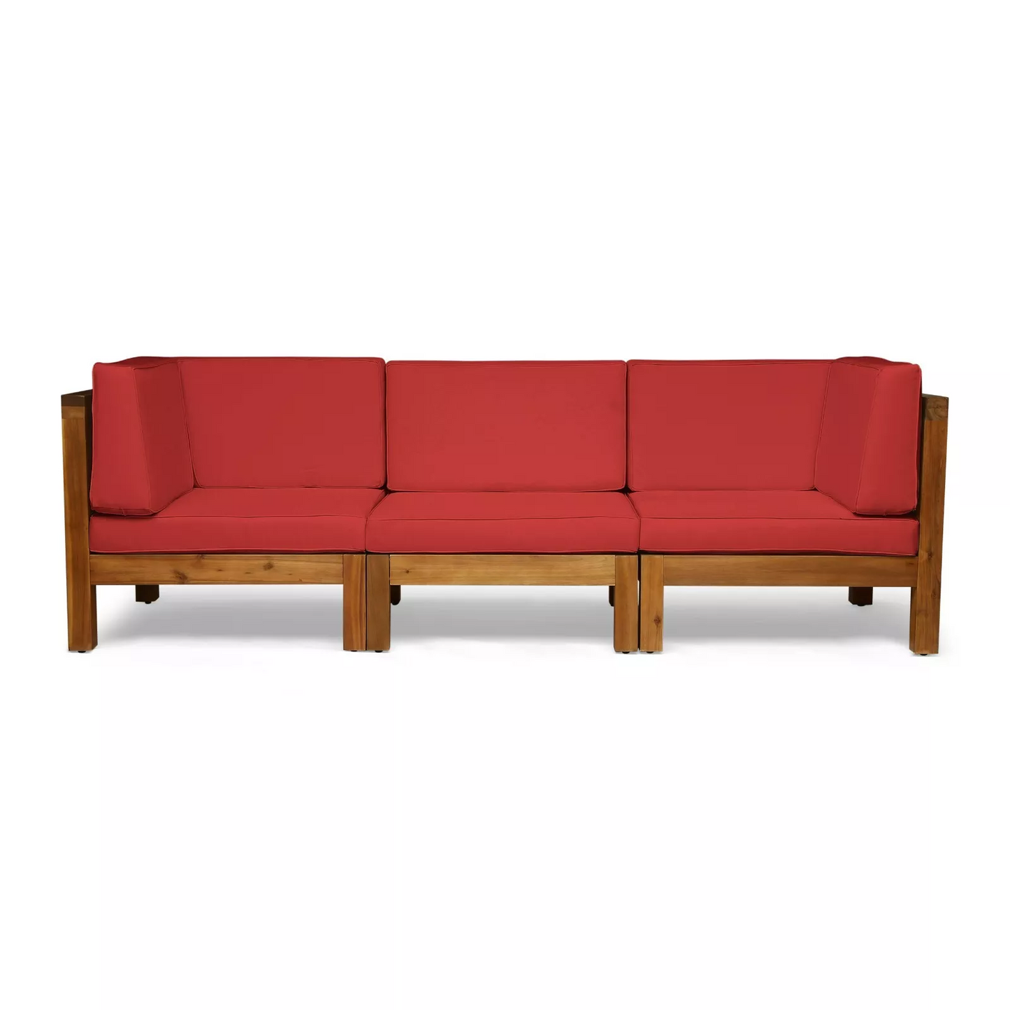 Brava X-Back 3 Seater Outdoor Sectional Sofa Set