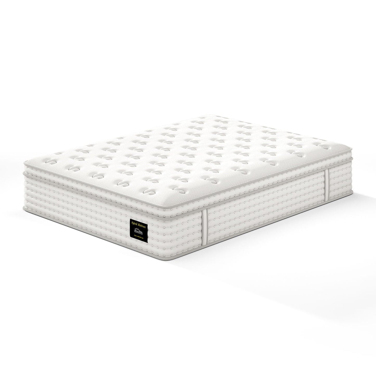 14" Hybrid Mattress with Memory Foam & Pocket Springs for Pressure Relief
