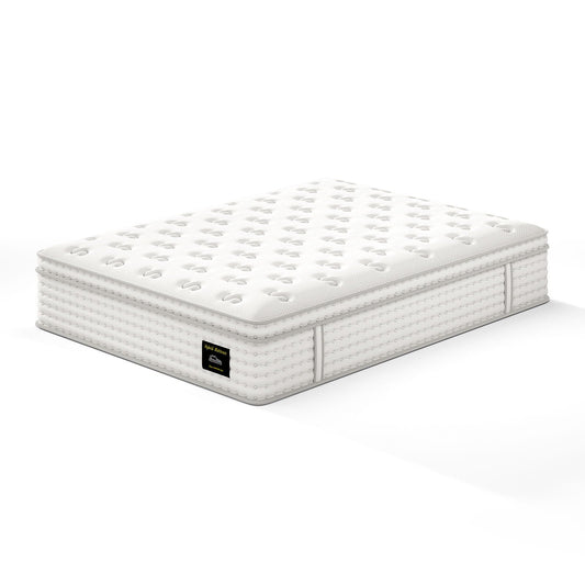 14" Hybrid Mattress with Memory Foam & Pocket Springs for Pressure Relief