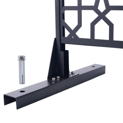 Outdoor & Indoor Metal Freestanding Decorative Privacy Screen