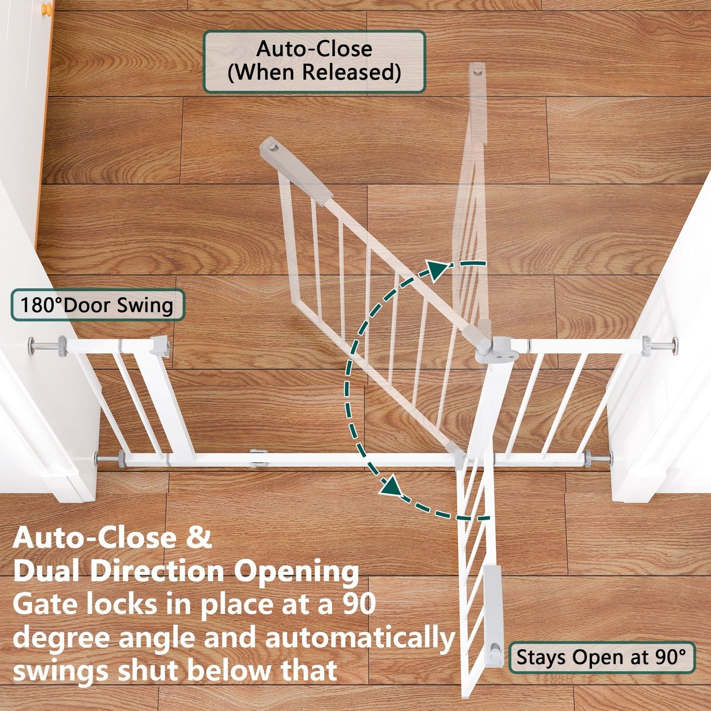 Baby Gate For Stairs And Doorways