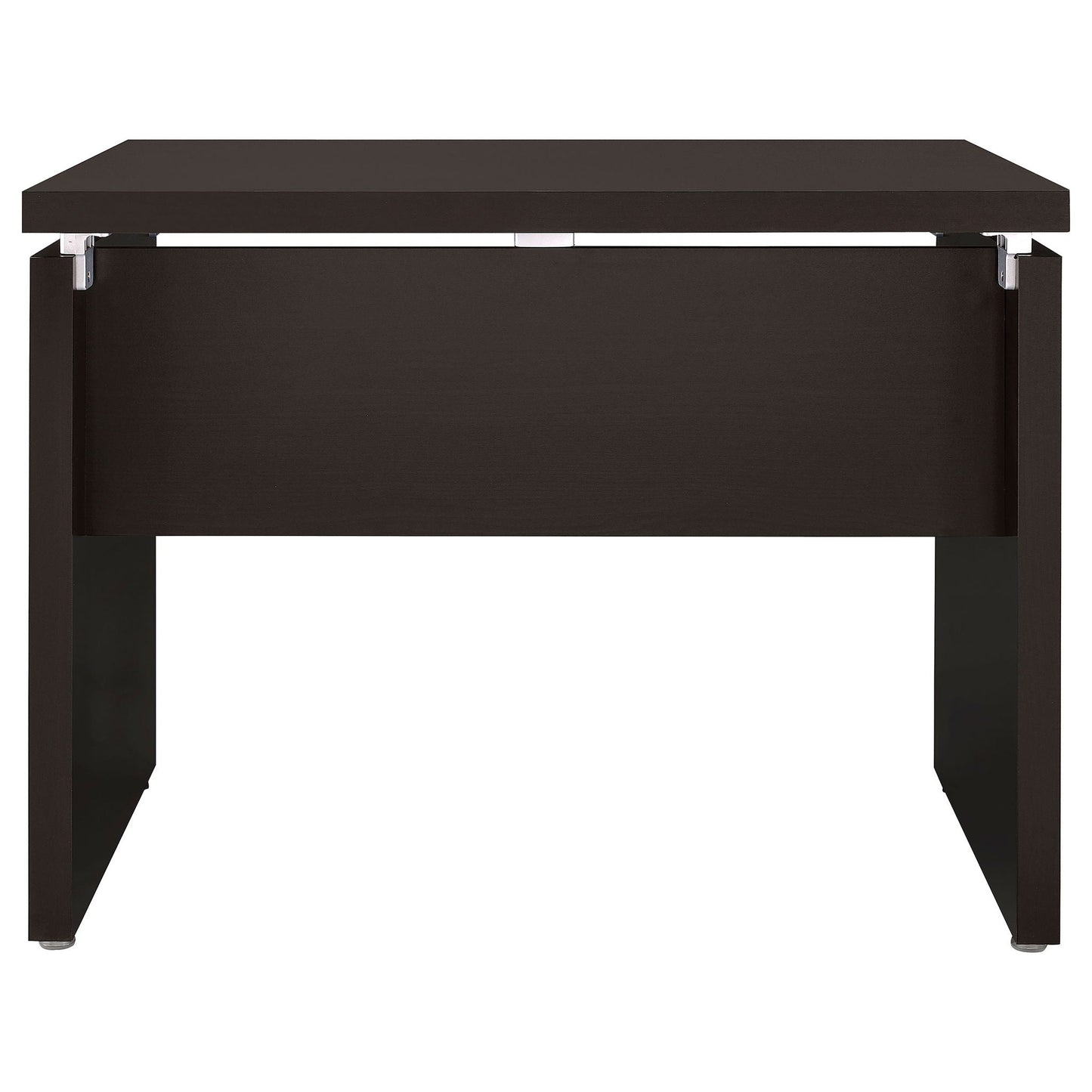 Extension Desk With Floating Top Design - Brown