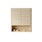 ZUNO 26" Wall-Mounted Bathroom Cabinet with Doors and Shelf